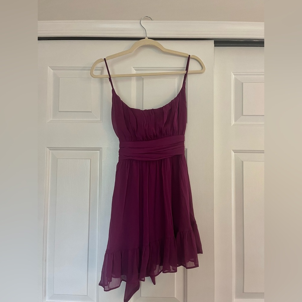 Lucy In The Sky, Purple/Magenta dress, Size Medium